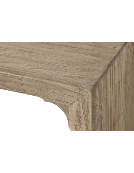 Grande Table basse moderne Rectangulaire 160 cm Naturel Rulian - 4