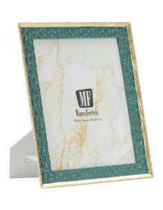 Grand Cadre photo glamour chic pour photo 20x25 Résine Vert Doré Grent 