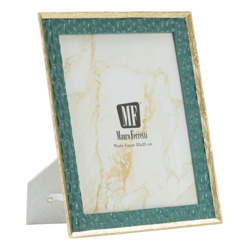 Grand Cadre photo glamour chic pour photo 20x25 Résine Vert Doré Grent 