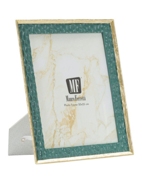 Grand Cadre photo glamour chic pour photo 20x25 Résine Vert Doré Grent 