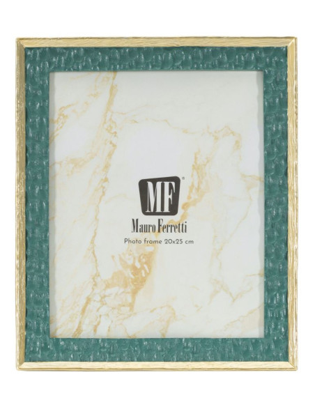Grand Cadre photo glamour chic pour photo 20x25 Résine Vert Doré Grent 