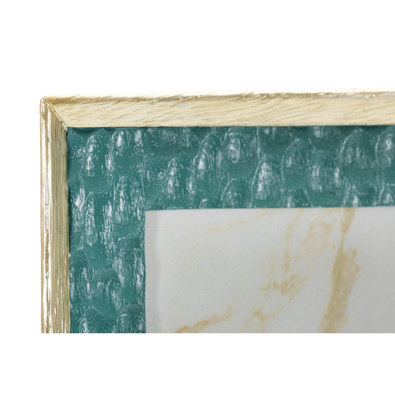 Grand Cadre photo glamour chic pour photo 20x25 Résine Vert Doré Grent 