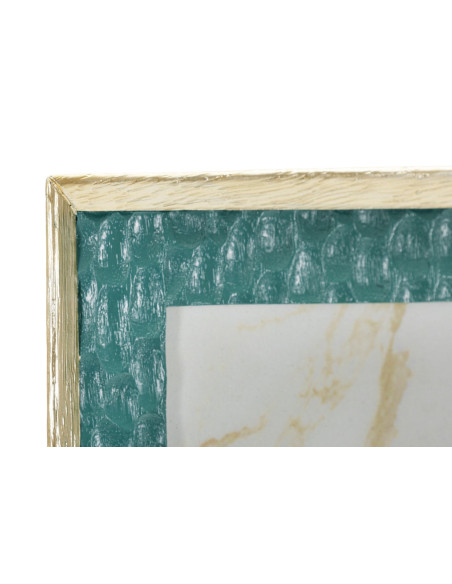 Grand Cadre photo glamour chic pour photo 20x25 Résine Vert Doré Grent 