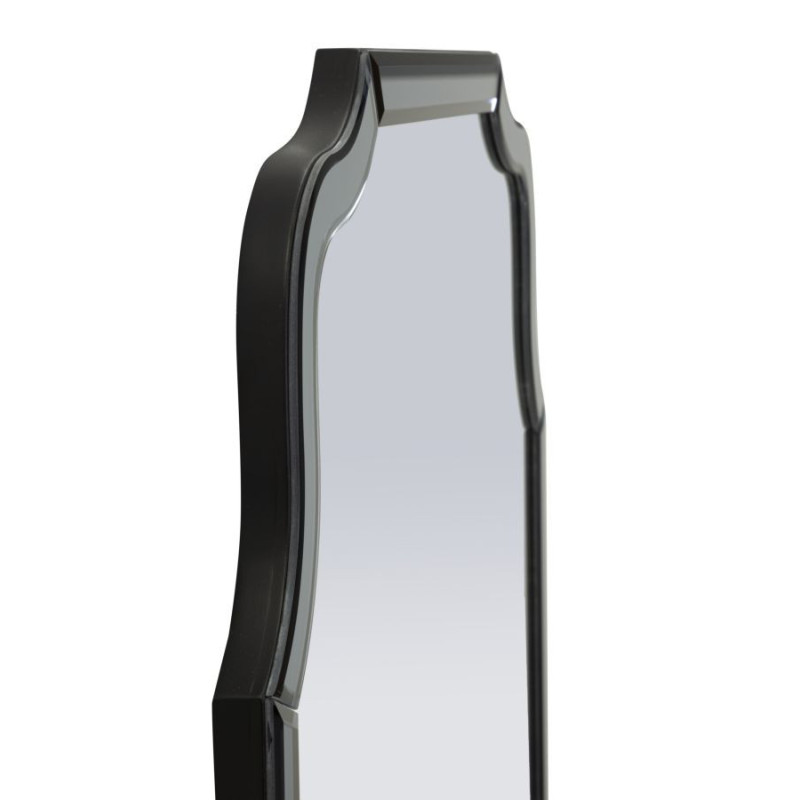 Grand Miroir mural oriental chic Rectangulaire 60x150 Bois MDF Gris Istanbul 