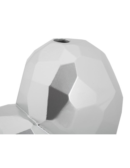 Vase moderne chic Coeur Résine Argenté Heart 