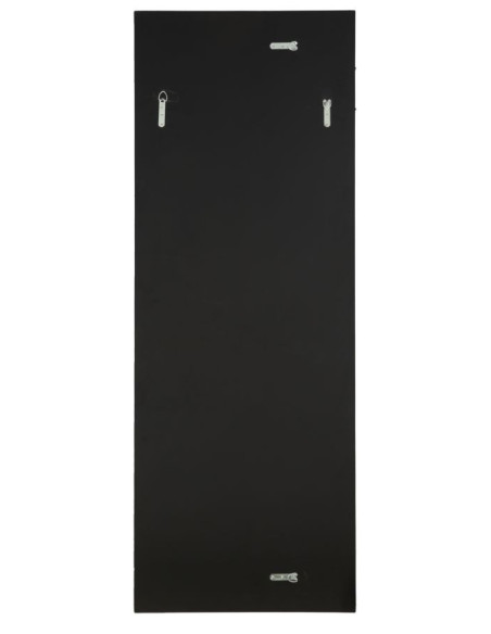 Grand Miroir mural oriental chic Rectangulaire 55x150 Bois MDF Bleu Riyad 