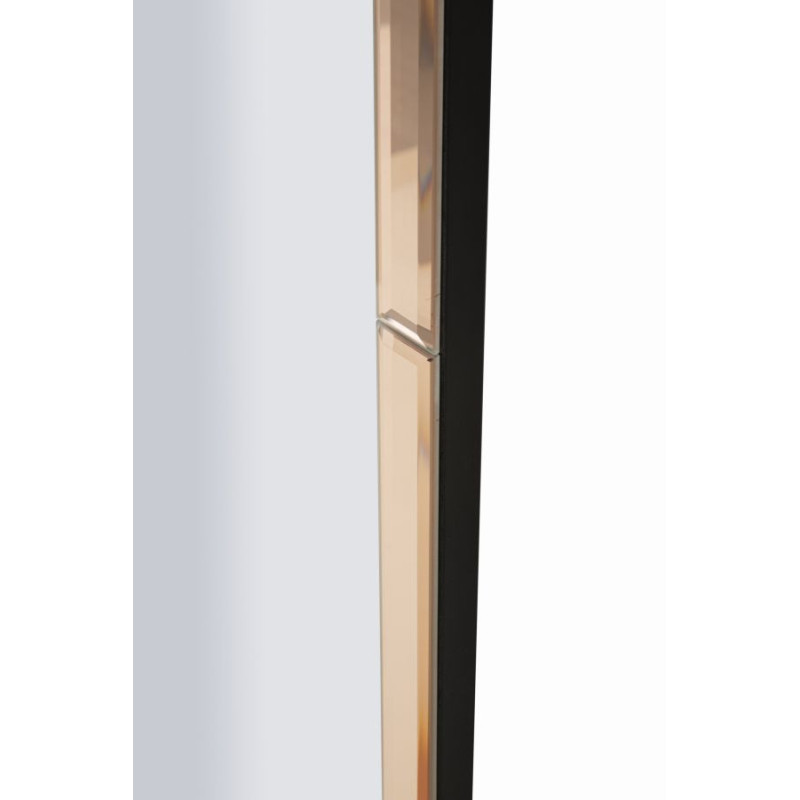 Grand Miroir mural oriental chic Rectangulaire 55x150 Bois MDF Rose Riyad 