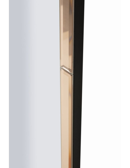 Grand Miroir mural oriental chic Rectangulaire 55x150 Bois MDF Rose Riyad 