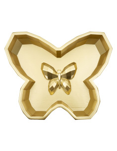 Vide poche moderne chic Papillon Résine Doré Butterfly 