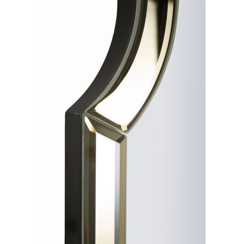 Grand Miroir mural oriental chic Rectangulaire 60x150 Bois MDF Doré Istanbul 