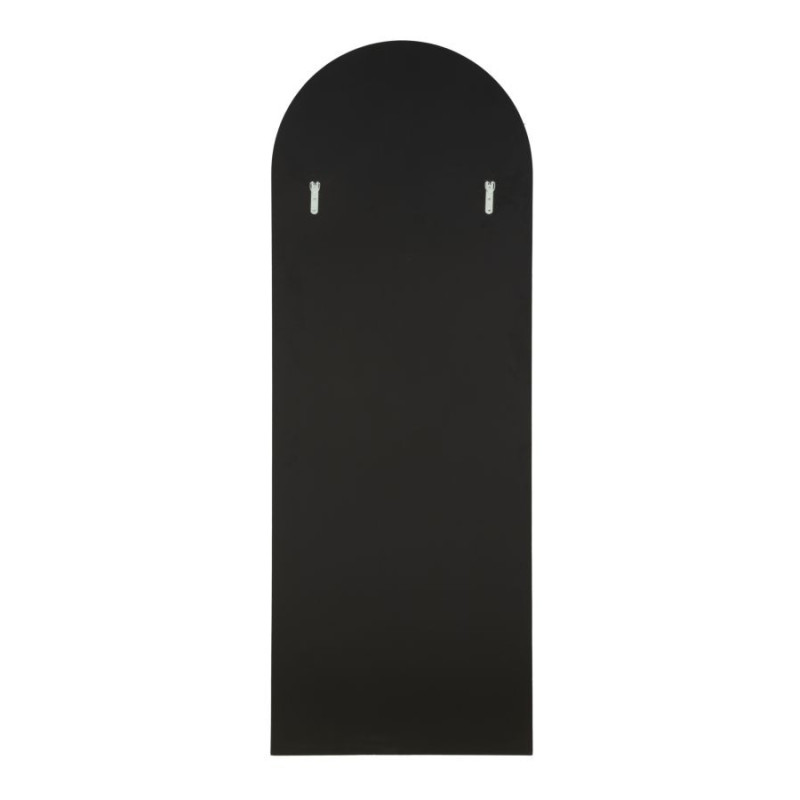 Grand Miroir mural oriental chic Arrondi 55x150 Bois MDF Doré Baku 