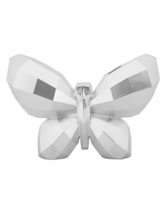 Vase moderne chic Papillon Résine Argenté Butterfly - 1