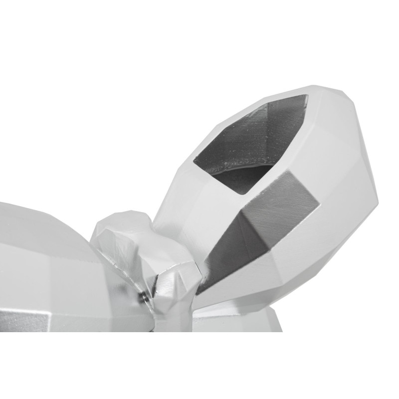 Vase moderne chic Papillon Résine Argenté Butterfly 