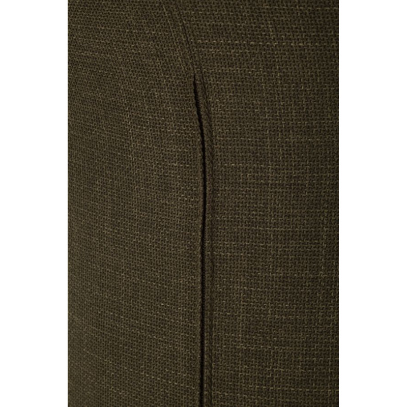 Fauteuil pivotant moderne chic Tissu Vert Blanc Siena 