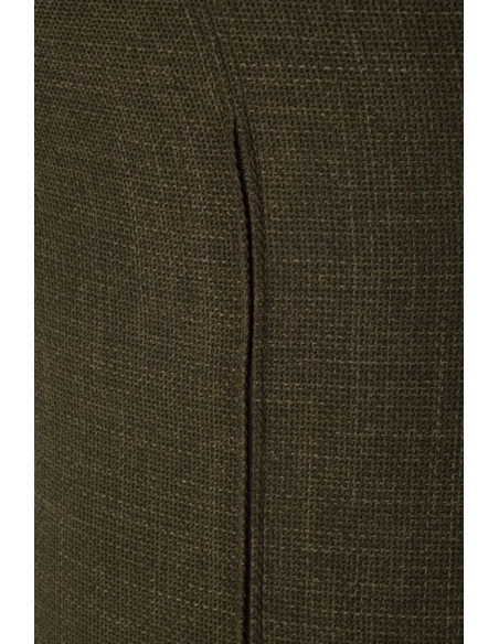 Fauteuil pivotant moderne chic Tissu Vert Blanc Siena 