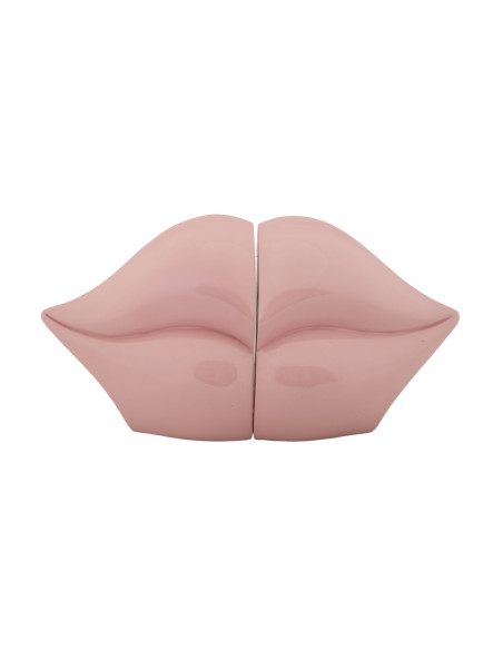 Serre Livres moderne chic Bouche Résine Rose Bocca 