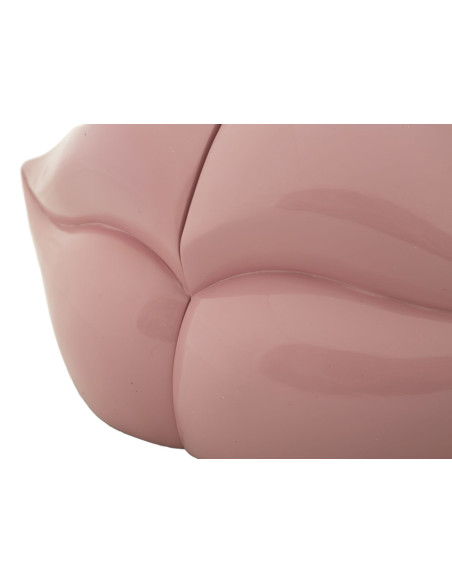 Serre Livres moderne chic Bouche Résine Rose Bocca 