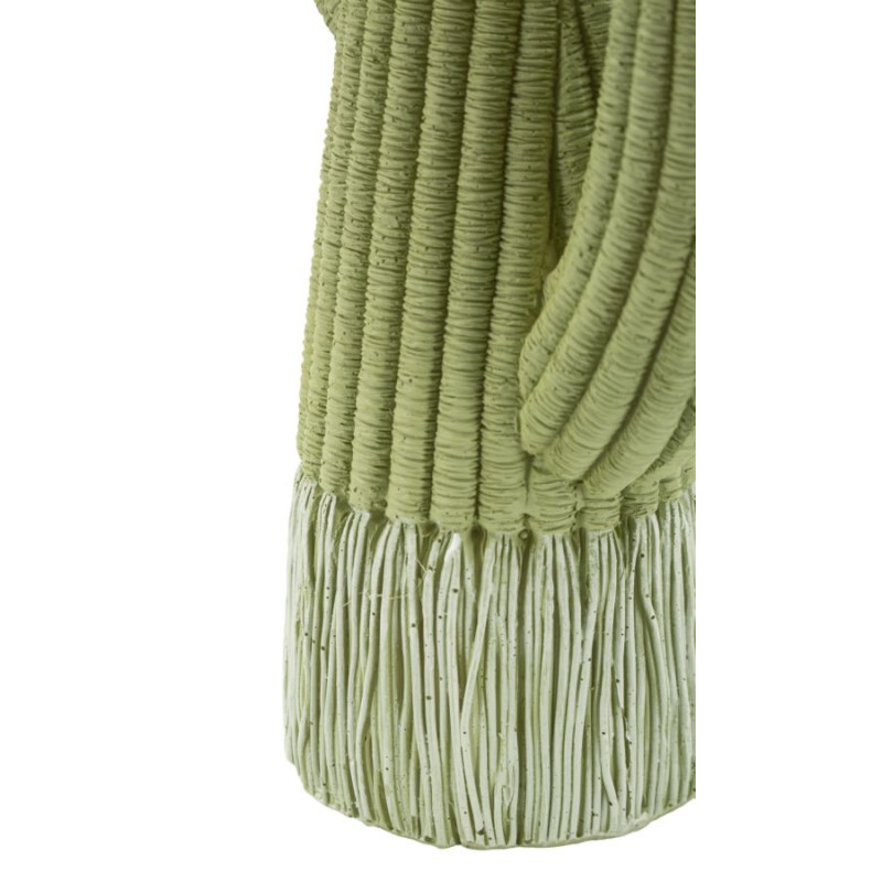 Statuette déco originale Cactus Hauteur 20 cm Résine Vert Cactacee 