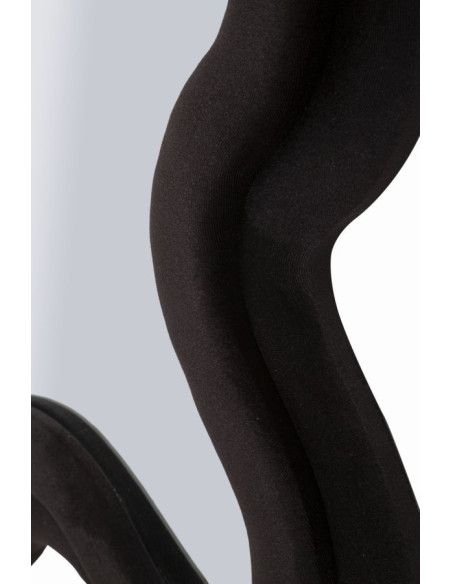 Grand Miroir mural moderne Organique 58x160 Velours Noir Bois MDF Monica 