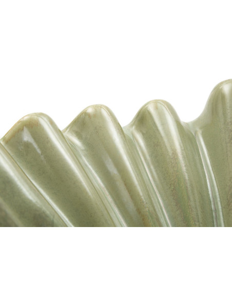 Vide poche original Corolle Organique 33 cm Céramique Vert Nacré Venice 