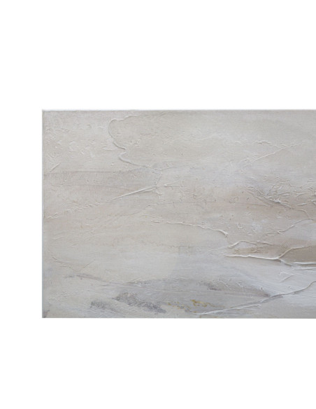 Grande toile murale peinte triptyque abstrait 105x80 Monty 