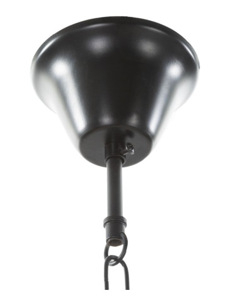 Suspension bohème 6 lampes Diamètre 64 cm Bambou Corde Naturel Bamboo 