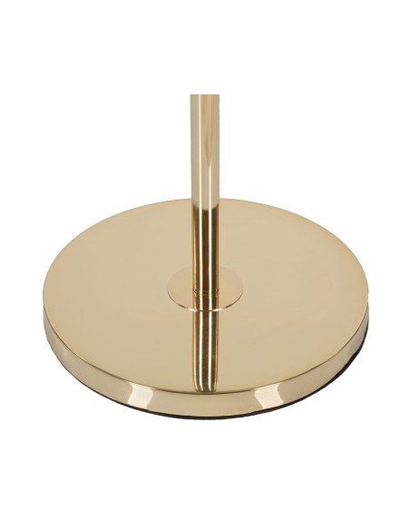 Grand Lampadaire sur pied chic Plumes Hauteur 170 cm Métal Doré Polypropylène Gris Feathers 