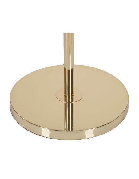 Grand Lampadaire sur pied chic Plumes Hauteur 170 cm Métal Doré Polypropylène Blanc Feathers 