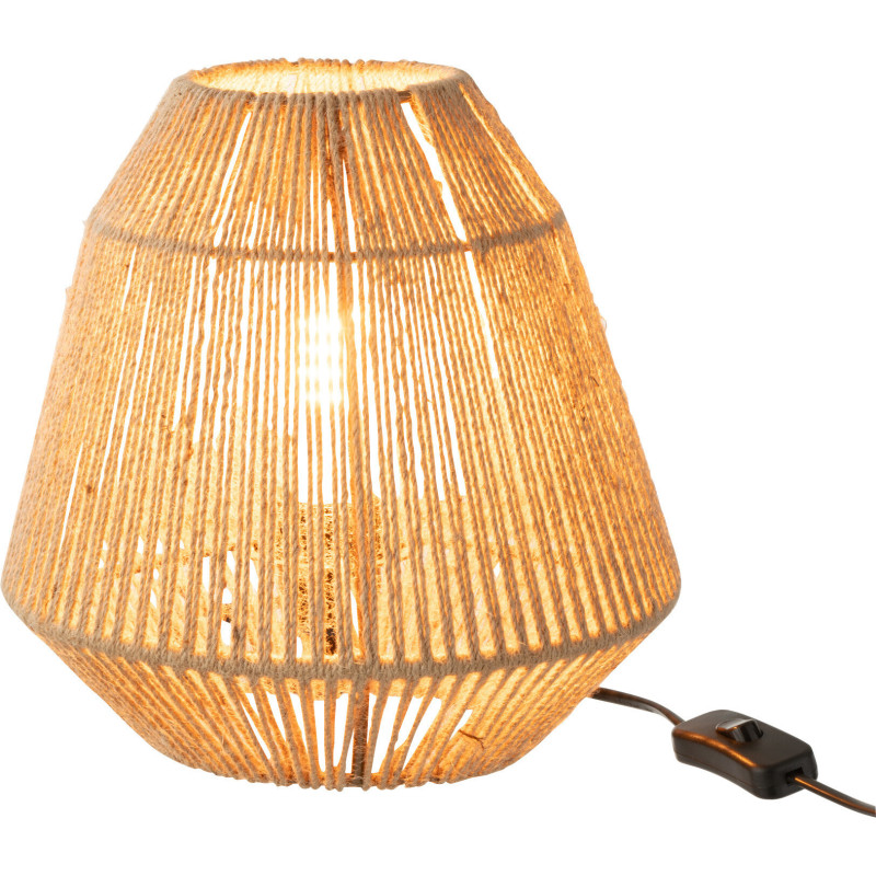 Lampe à poser Tina en Jute Naturel Métal - 2