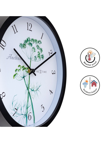 Weatherproof Outdoor clock - 30.5 cm - Anethium - 7