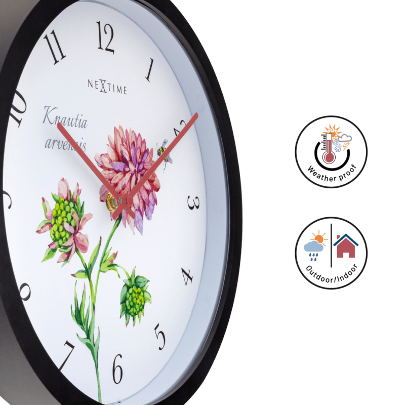 Weatherproof Outdoor clock - 30.5 cm - Knautia - 8