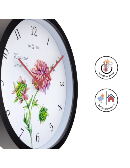 Weatherproof Outdoor clock - 30.5 cm - Knautia - 8