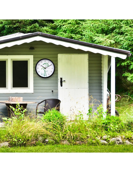 Weatherproof Outdoor clock - 30.5 cm - Anethium - 9