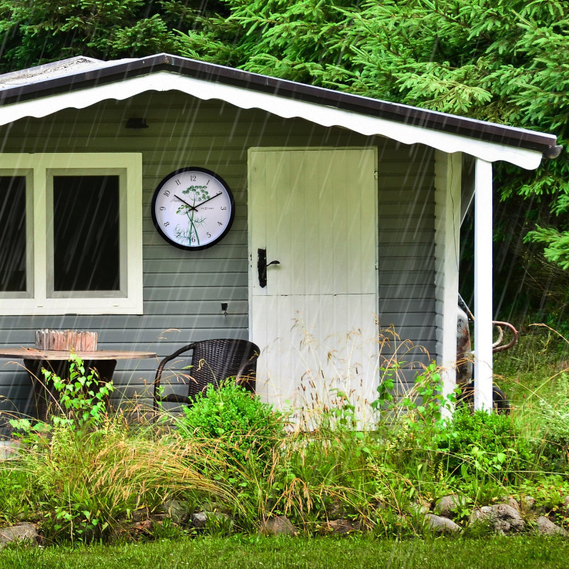 Weatherproof Outdoor clock - 30.5 cm - Anethium - 10