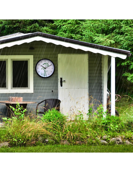 Weatherproof Outdoor clock - 30.5 cm - Anethium - 10