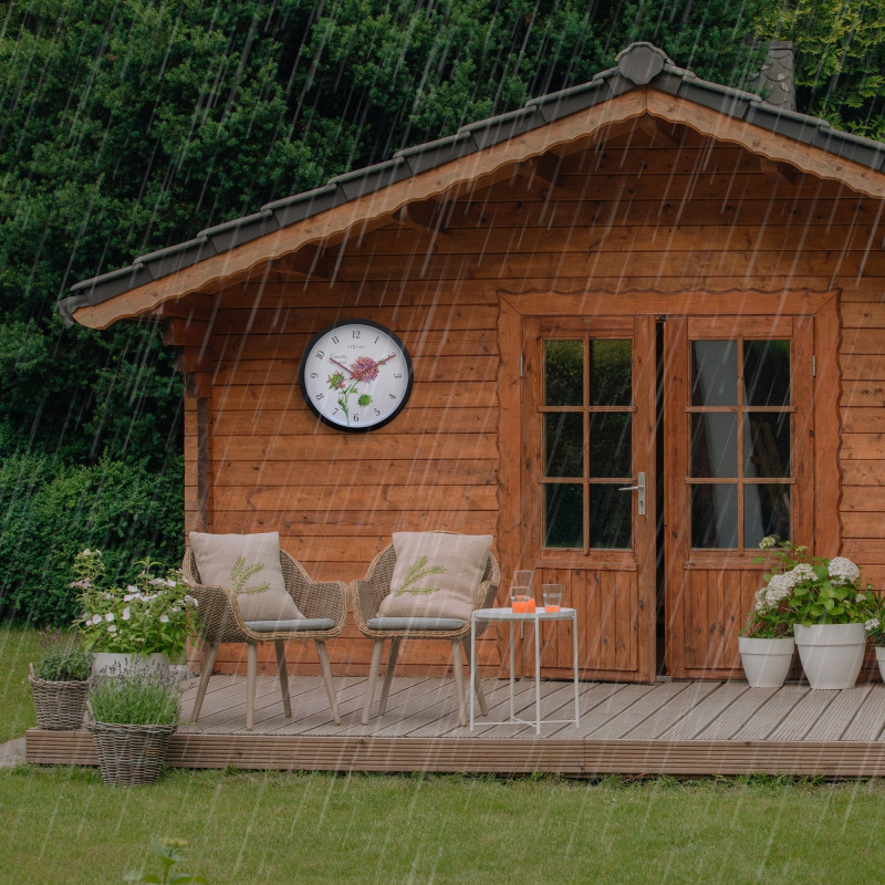 Weatherproof Outdoor clock - 30.5 cm - Knautia - 10