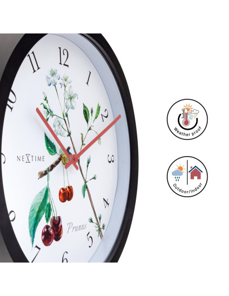 Weatherproof Outdoor clock - 30.5 cm - Prunus - 7