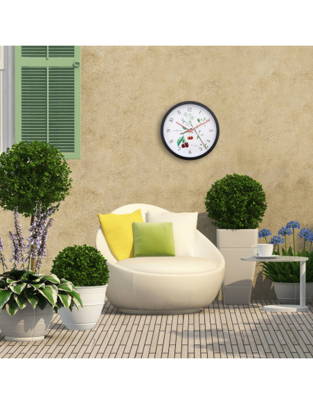 Weatherproof Outdoor clock - 30.5 cm - Prunus - 9