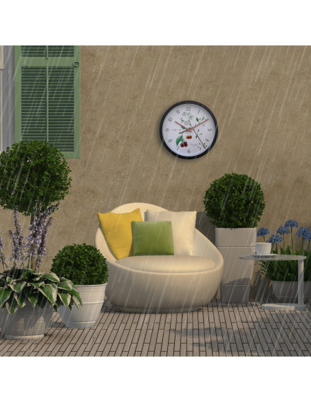 Weatherproof Outdoor clock - 30.5 cm - Prunus - 10
