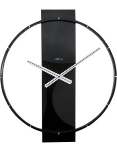 Wall clock - 50.8 x 58.2 x 4.3 cm - Wood/Steel - 1