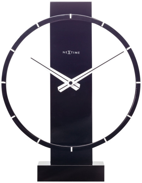 Table / Wall clock - 34 x 27 cm - Wood/Steel - 'Carl Small' - 1
