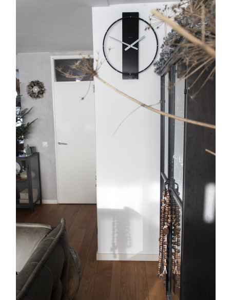 Wall clock - 50.8 x 58.2 x 4.3 cm - Wood/Steel - 7