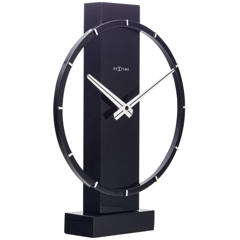 Table / Wall clock - 34 x 27 cm - Wood/Steel - 'Carl Small' - 2