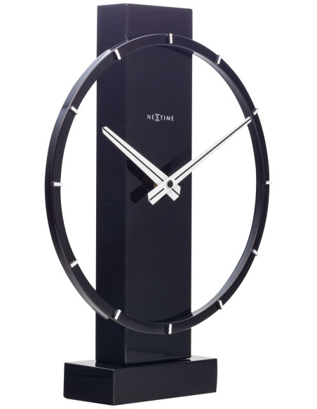 Table / Wall clock - 34 x 27 cm - Wood/Steel - 'Carl Small' - 2
