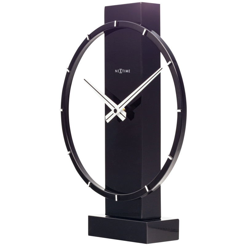 Table / Wall clock - 34 x 27 cm - Wood/Steel - 'Carl Small' - 5