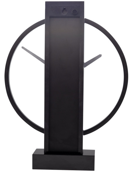 Table / Wall clock - 34 x 27 cm - Wood/Steel - 'Carl Small' - 7