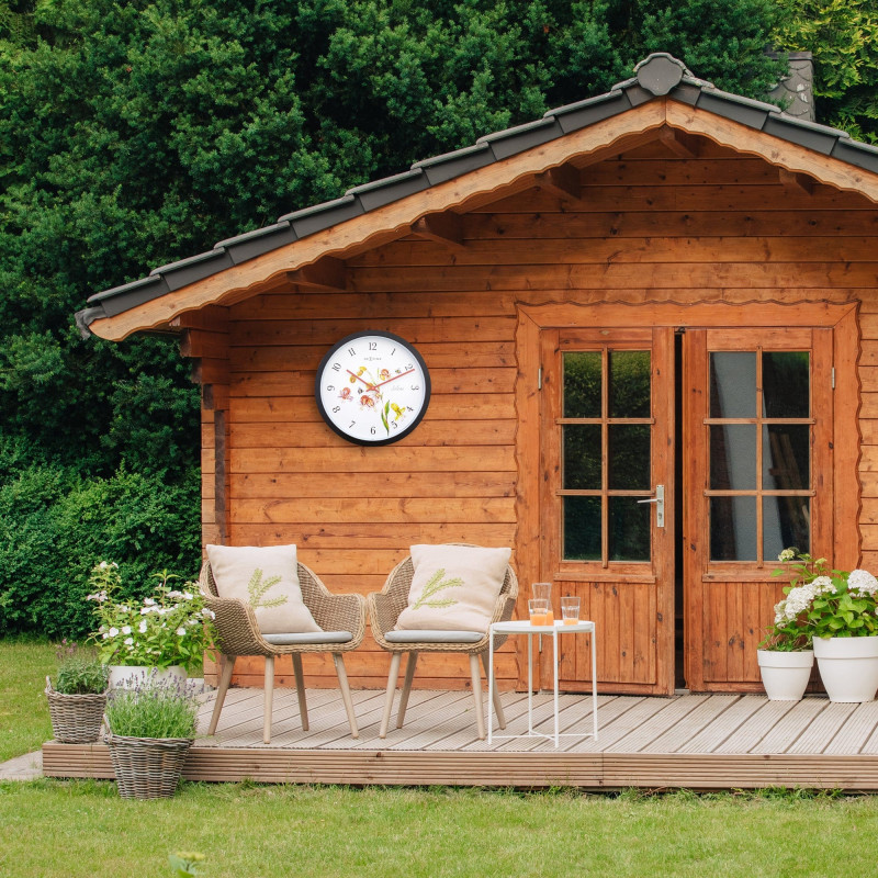 Weatherproof Outdoor clock - 30.5 cm - Silene - 9