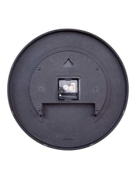 Wall Clock 35cm-Silent-Black/Multicolour-ABS- nXt 'Bit' - 7