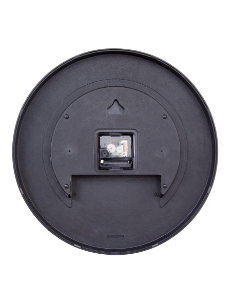 Wall Clock 35cm-Silent-Black/Multicolour-ABS- nXt 'Game' - 8