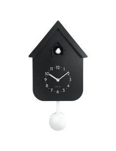 Wall clock 21.5x41.5x8.5cm - Pendulum - Cuckoo -NeXtime 'Twitter' - 1